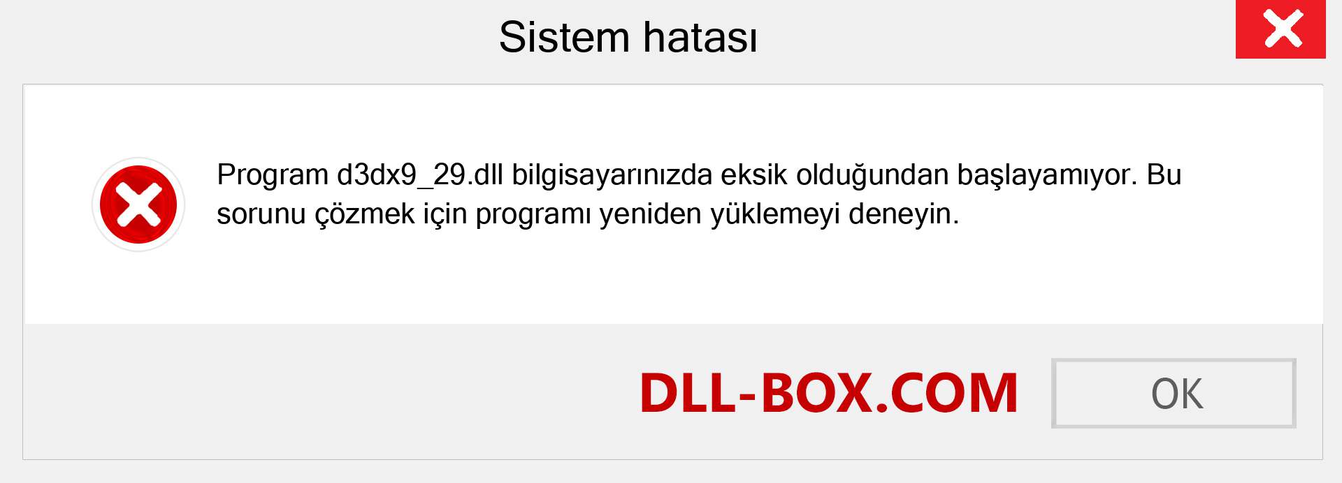 d3dx9_29.dll dosyası eksik mi? Windows 7, 8, 10 için İndirin - Windows'ta d3dx9_29 dll Eksik Hatasını Düzeltin, fotoğraflar, resimler